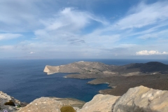 Η παραλία Γράμματα από ψηλά