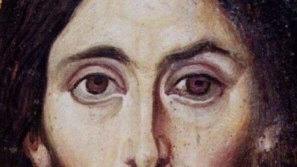 Ο Χριστός Παντοκράτωρ, χρονολογείται το πρώτο μισό του 6ου αιώνα, Μονή της Αγίας Αικατερίνης του Σινά.